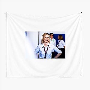 Female Racing Pioneer Susie Wolff Tapestries