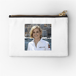 Champion Of Inclusion Susie Wolff Zipper Pouches