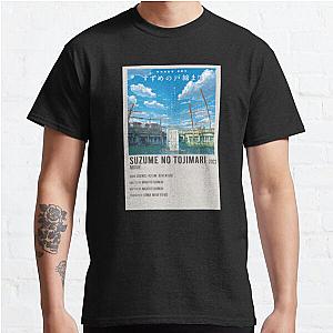 Suzume No Tojimari T-Shirts - Suzume no Tojimari minimalist Classic T-Shirt RB1212 [ID1320]