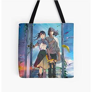 Suzume No Tojimari Bags - Suzume No Tojimaris All Over Print Tote Bag RB1212 [ID1230]