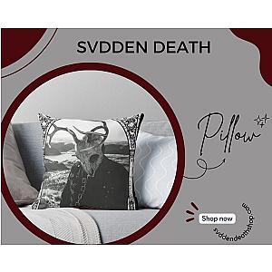 Svdden Death Throw Pillow