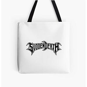 SVDDEN DEATH Black All Over Print Tote Bag RB1212