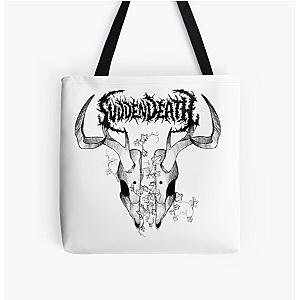 svddendeath logo deer skull All Over Print Tote Bag RB1212