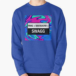 Frog skateboard Swagg Pullover Sweatshirt