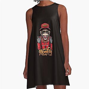 Swag Monkey A Line Dress