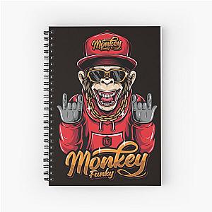 Swag Monkey Spiral Notebook