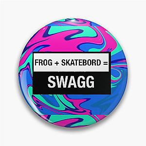 frog skateboard Swagg Pin