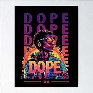 Dope Hype Black Swag Poster