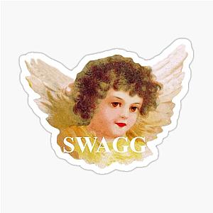 Swag Angel Cherub Sticker