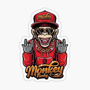 Swag Monkey Sticker