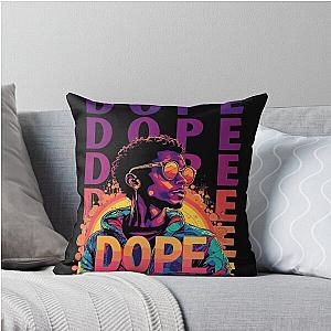 Dope Black Throw Pillow