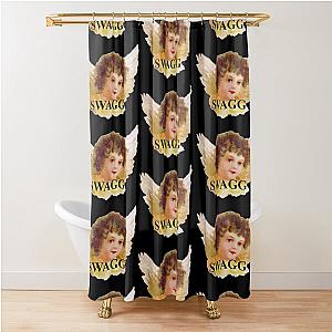 Swag Angel Cherub Shower Curtain