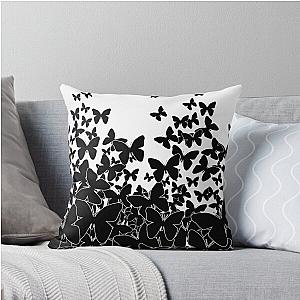 Butterfly Swarming Throw Pillow