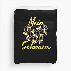 My swarm of bees beekeepers Duvet Cover