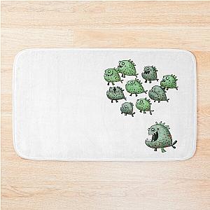 Swarm of Piranhas Bath Mat