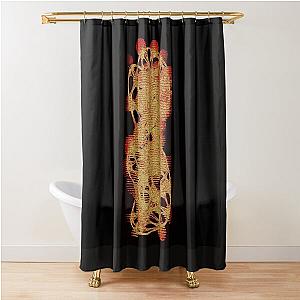 Swarm of Yellow Shower Curtain