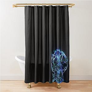 Swarm of light Shower Curtain