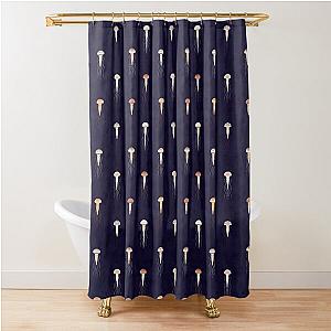 Sea Nettle Jellyfish Shower Curtain