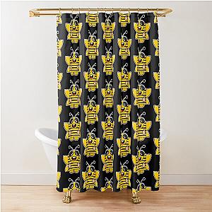 Bee swarm time Shower Curtain