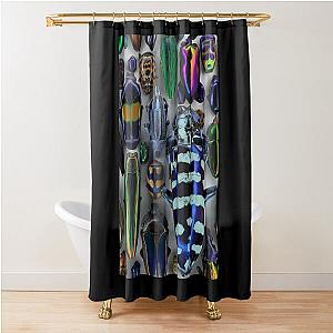Beetle Shower Curtain