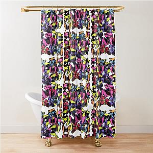 Swarm of Butterfly Shower Curtain