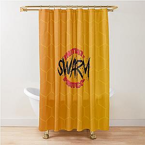 Initiate SWARM Protocol Shower Curtain