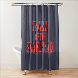 Swarm of Snakehead Shower Curtain