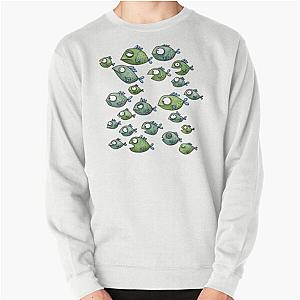 Fish swarm Pullover Sweatshirt