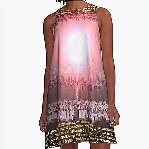 Dyson Swarm Art A Line Dress