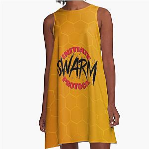 Initiate Swarm Protocol A Line Dress