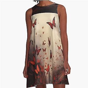 Butterfly A-Line Dress