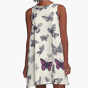 Swarm of butterflies A-Line Dress