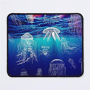 A Swarm of Jellyfish Mouse Pad cleaned to: A Swarm of Jellyfish Mouse Pad