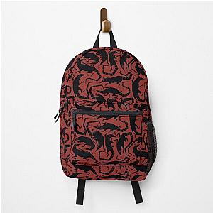 Red backpack