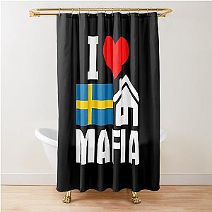 Swedish House Mafia Merch I Heart Swedish House Mafia Shower Curtain