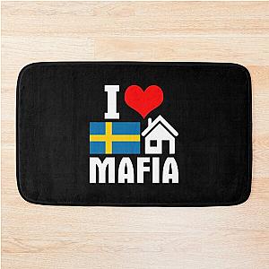 Swedish House Mafia Merch I Heart Swedish House Mafia Bath Mat