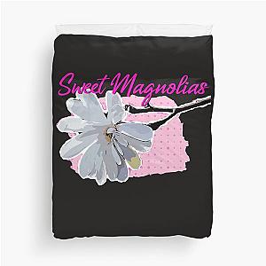 Sweet Magnolias Flower Duvet Cover