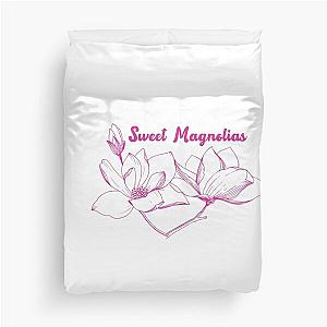 Sweet Magnolias Cute Stickers Duvet Cover