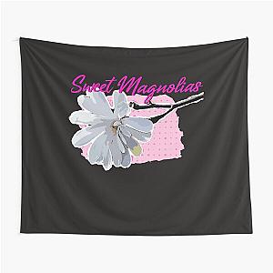 Sweet Magnolias Flower Tapestry