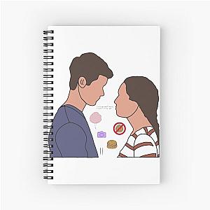 Sweet Magnolias Couple Spiral Notebook