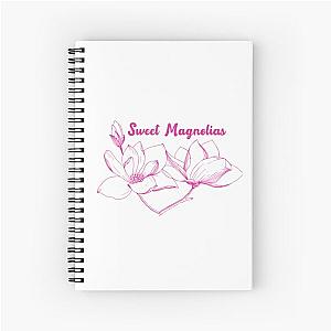 Sweet Magnolias Cute Stickers Spiral Notebook