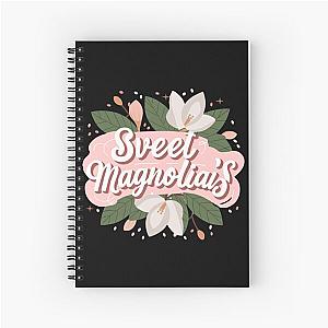 Sweet Magnolias Spiral Notebook T-Shirt