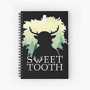 Sweet Tooth Silhouette Spiral Notebook