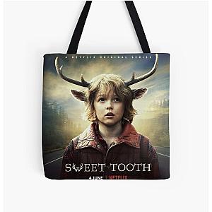 Sweet Tooth (2021) Poster All Over Print Tote Bag