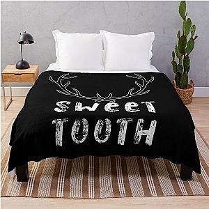 Sweet Tooth Vintage Art Throw Blanket