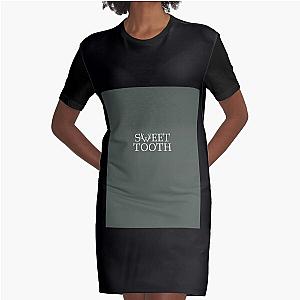 Sweet Tooth Fan Art Logo SymbolPerfect Gift (1) Graphic T-Shirt Dress