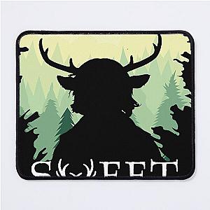 Sweet Tooth Silhouette Mouse Pad