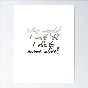 Switchfoot Come Alive Poster
