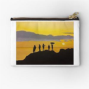 Seth  Foot painting Zipper Pouch