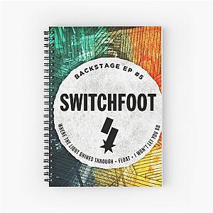 switchfoot backstage tour 2021 masjuni Spiral Notebook